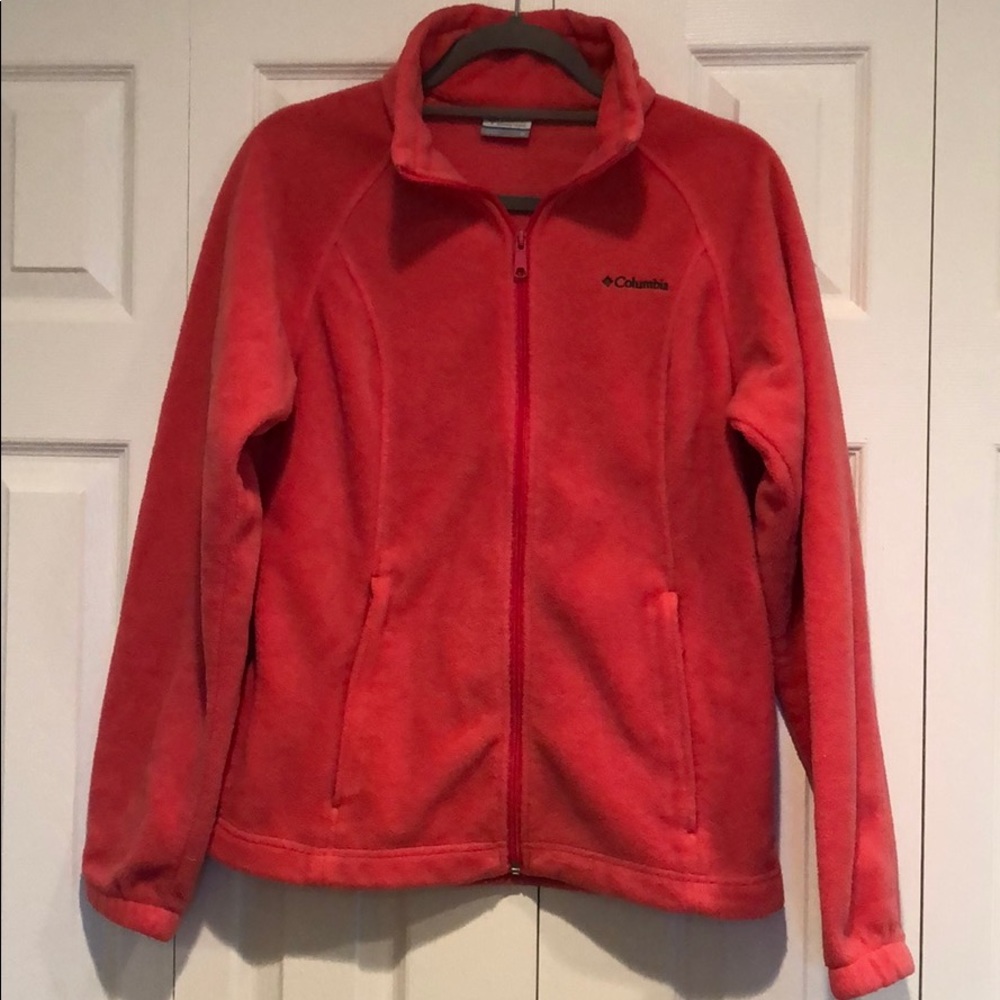 Columbia zip sweater